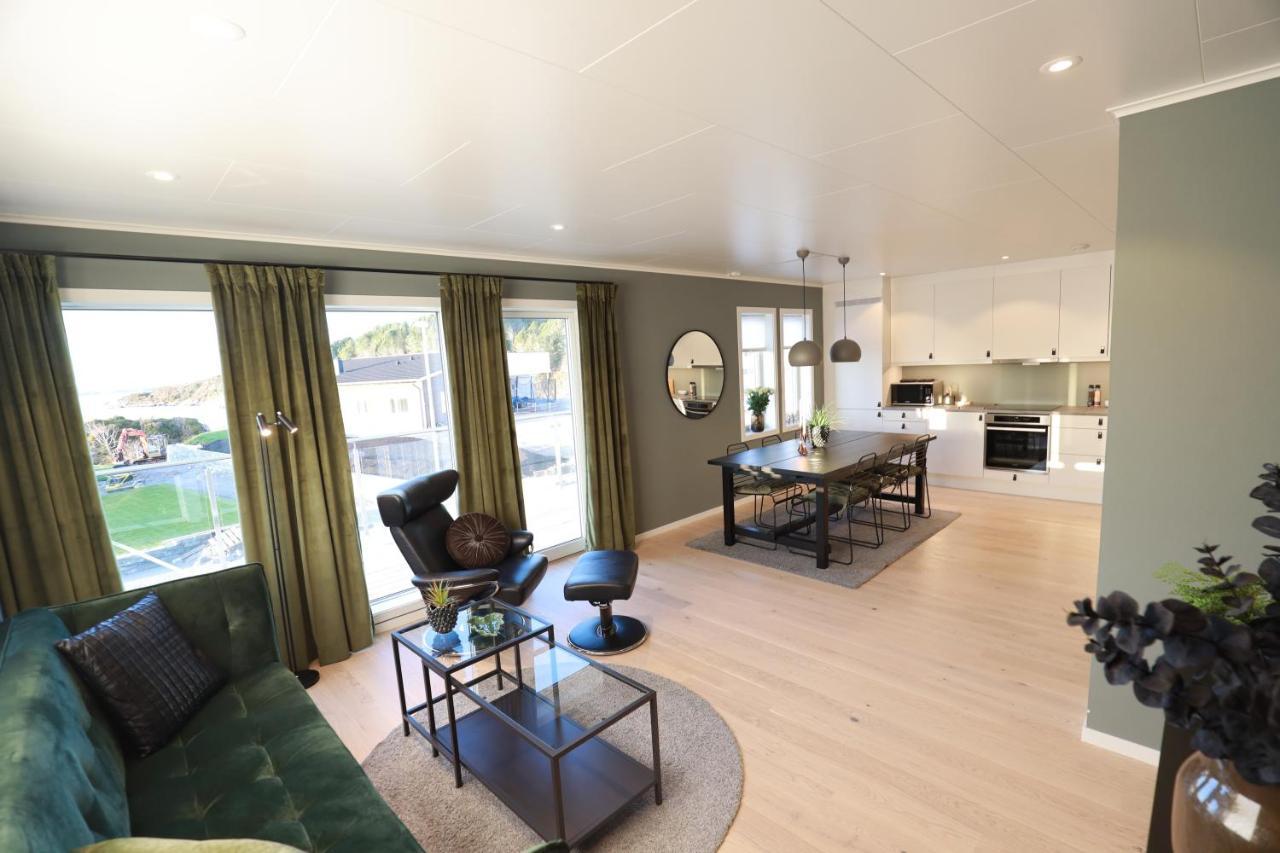 Modern Apartment With Seaview Hammarvika Exterior foto